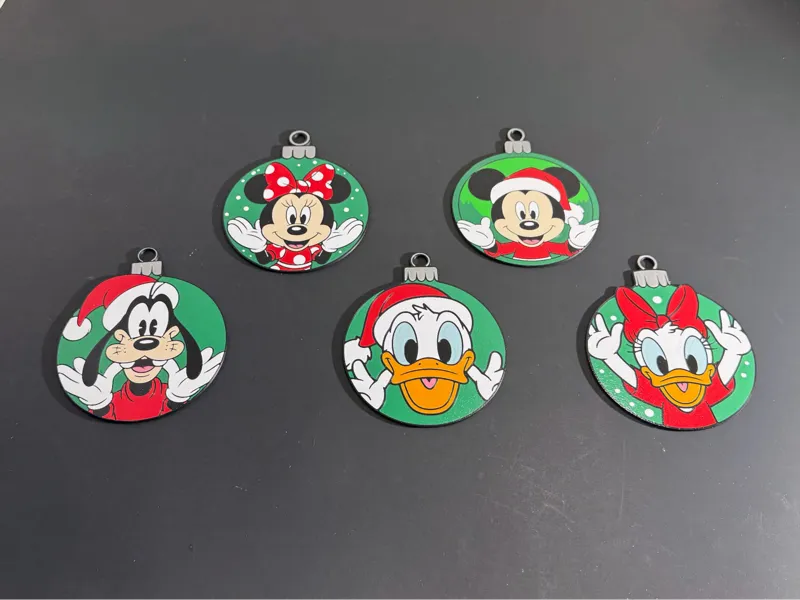 Mickey & Friends Ornaments