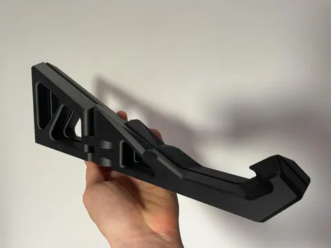 Foldable laptop stand view 3