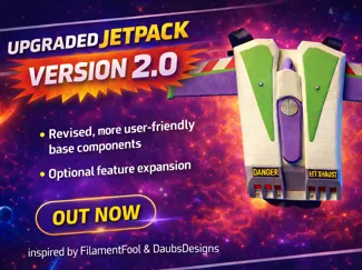 Buzz Lightyear FULL MOTORIZED Jetpack
