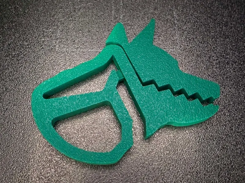 German Shepherd Bag Clip