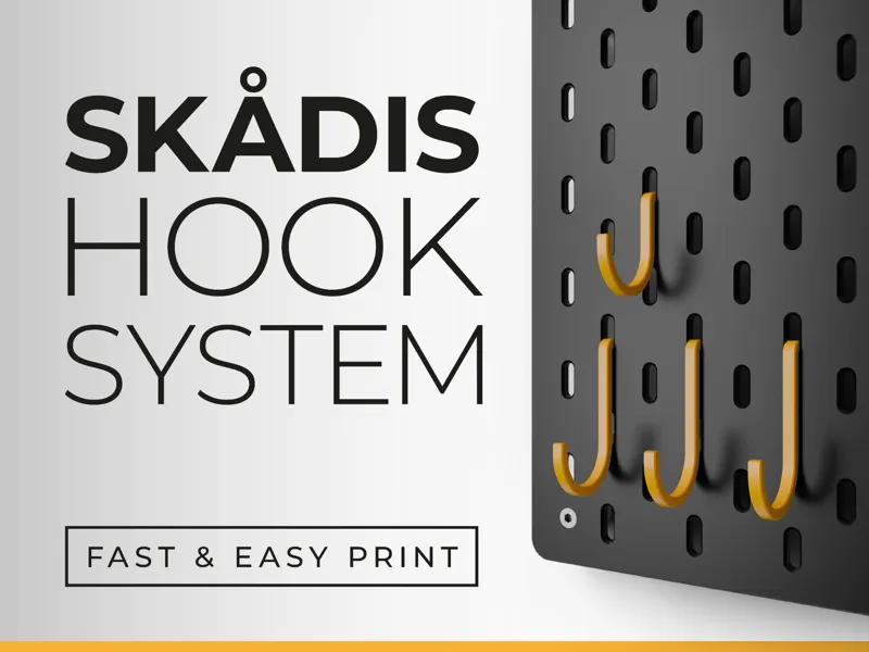 IKEA Skadis Simple Hook Set Starter Pack