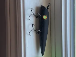 Salmon fishing plug lure