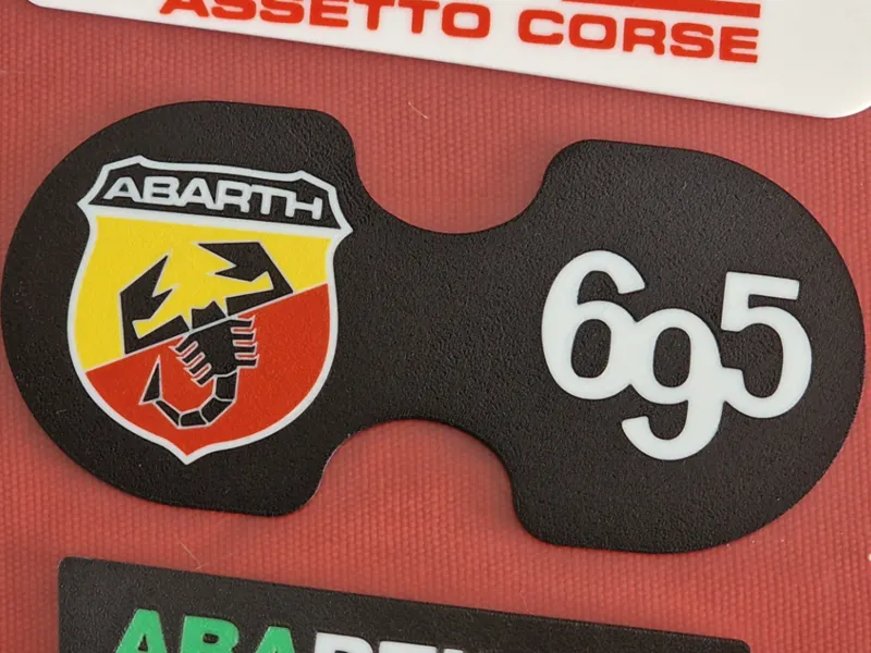 Inserto portabicchieri Abarth 500 695