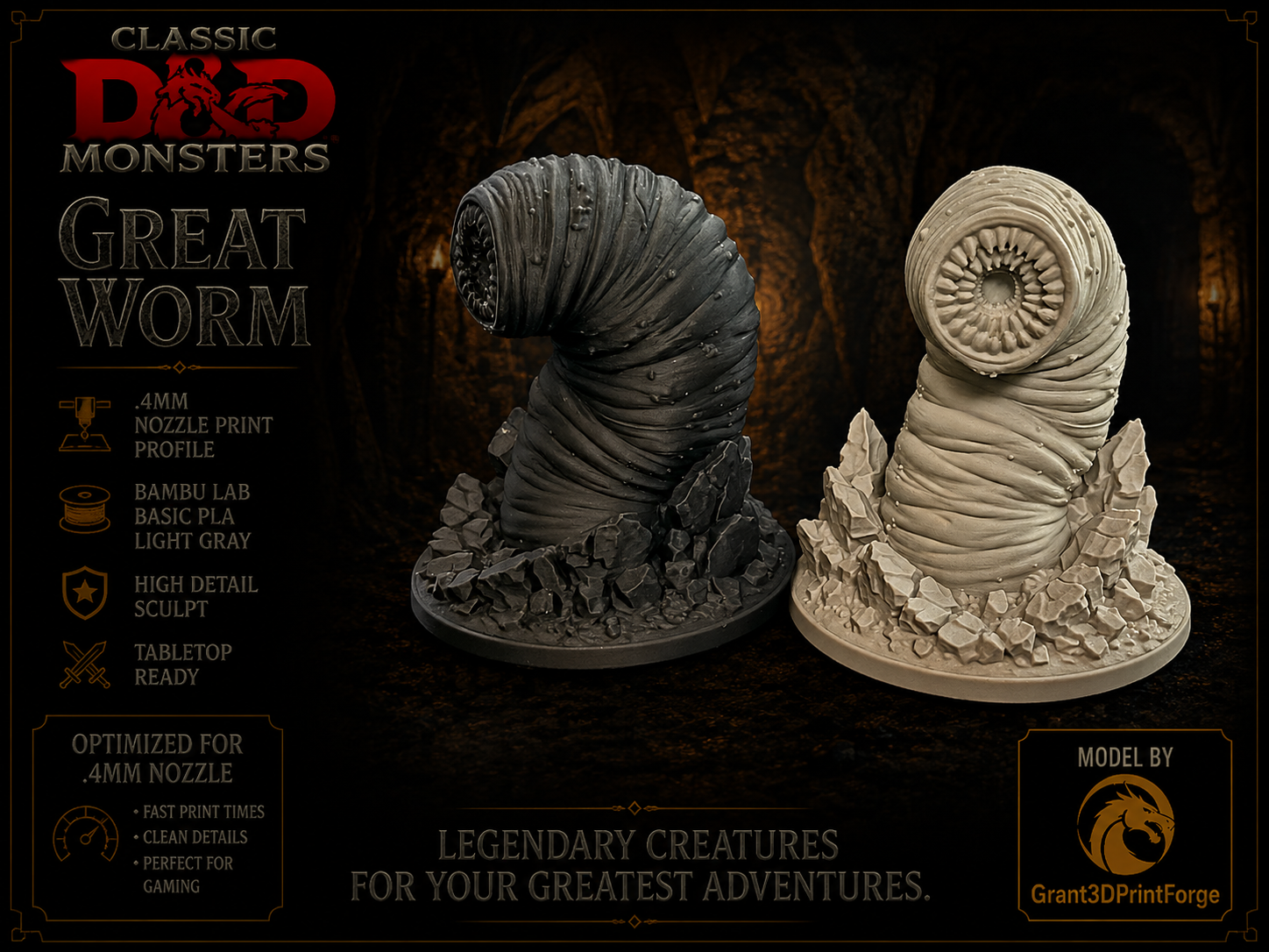 Great Worm - Classic D&D Monster