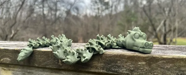 Dragon articulé flexible