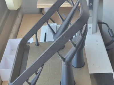 HALLBAR waste bin holder