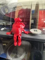Figurine cœur articulée assise — photo 2