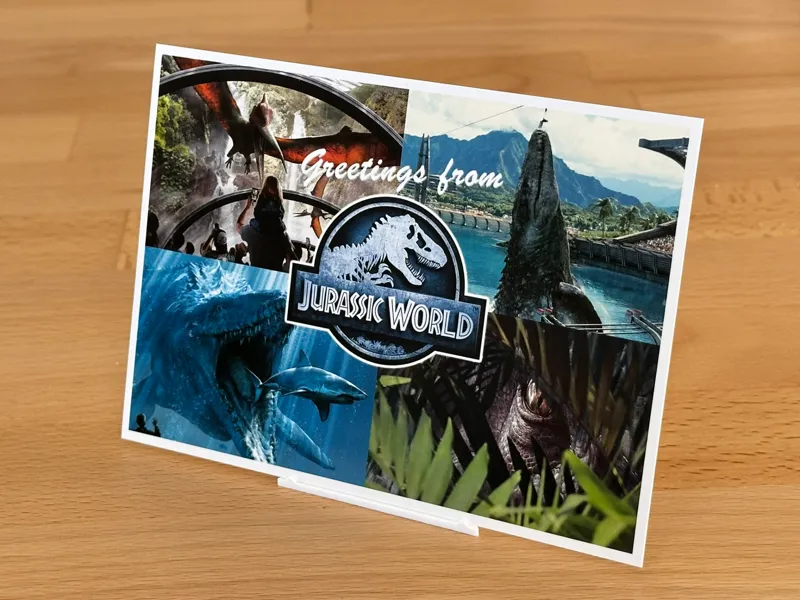 (Almost) Invisible Postcard Stand