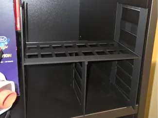 Nintendo Switch games stand for Ikea BRIMNES shelf