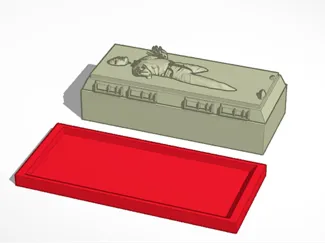 Han Solo in Carbonite Butter Dish