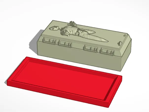 Han Solo in Carbonite Butter Dish