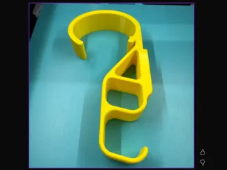 MPAS Bracket for large Coleman pool oval tubes