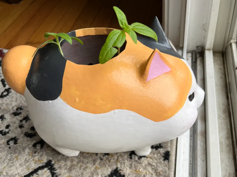 FFXIV Fat cat planter