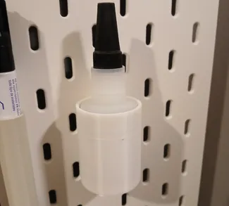 Sekundenkleber Skadis Halterung