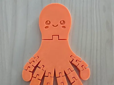 Kawaii Octopus – Articulated Toy