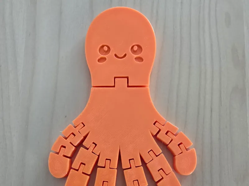 Kawaii Octopus – Articulated Toy
