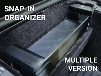 BMW F10 Center Consol Organizer Snap-in Adapter 