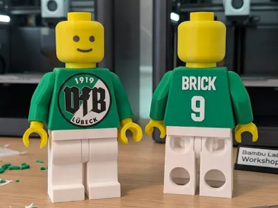 Large Brick Man - VfB Lübeck - 20cm