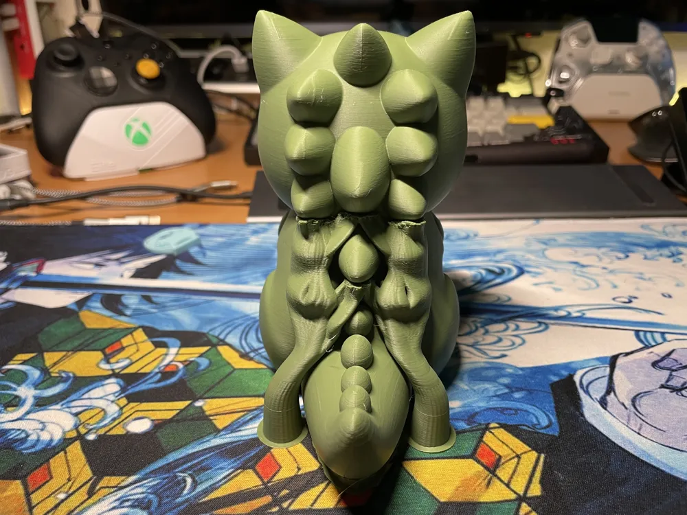 Catsaurus Racks CatSaurus Catch-All Tray (Dual Size) - Free 3D Print Model - MakerWorld