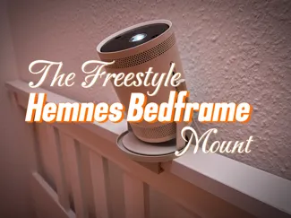 Samsung The Freestyle 2 Hemnes Bedframe Mount