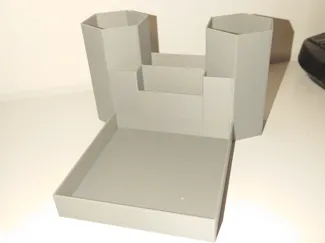 Desk Organizer Castle pens/note