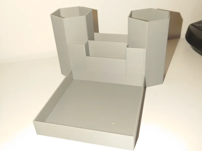 Desk Organizer Castle pens/note