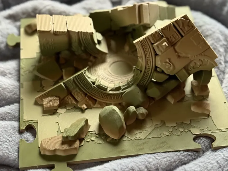 Crawler Tile - Connectable - Mayan Stargate