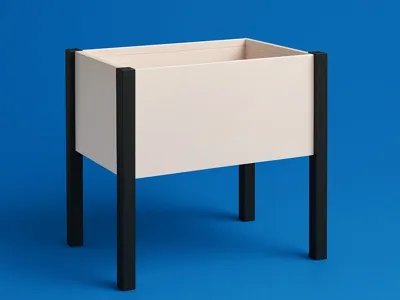 DuoPlanter – Elegant Double Planter with Drainage