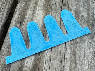 Composite Horse Shoe Super Glue Tabs