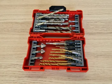 Soporte: Milwaukee Shockwave Bit Holder + Gridfinity Bins — vista de referencia 4