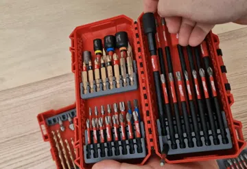 Soporte: Milwaukee Shockwave Bit Holder + Gridfinity Bins — vista de referencia 5