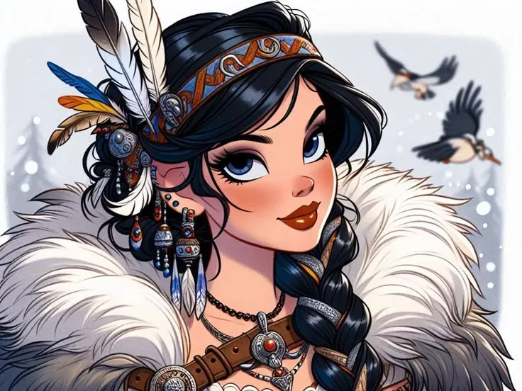 quadretto fan art hueforge principessa biancaneve