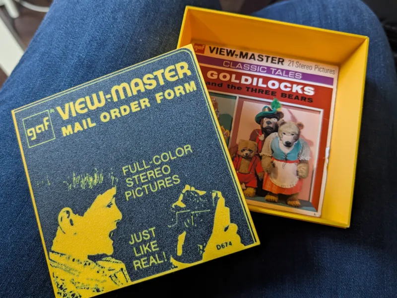 View-Master Packet Box