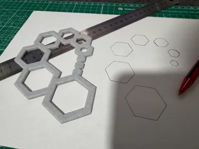 Hexagon Stencil