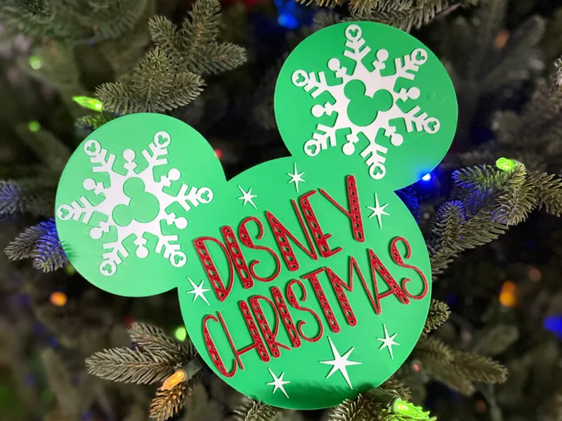 Disney Christmas Wall Art 