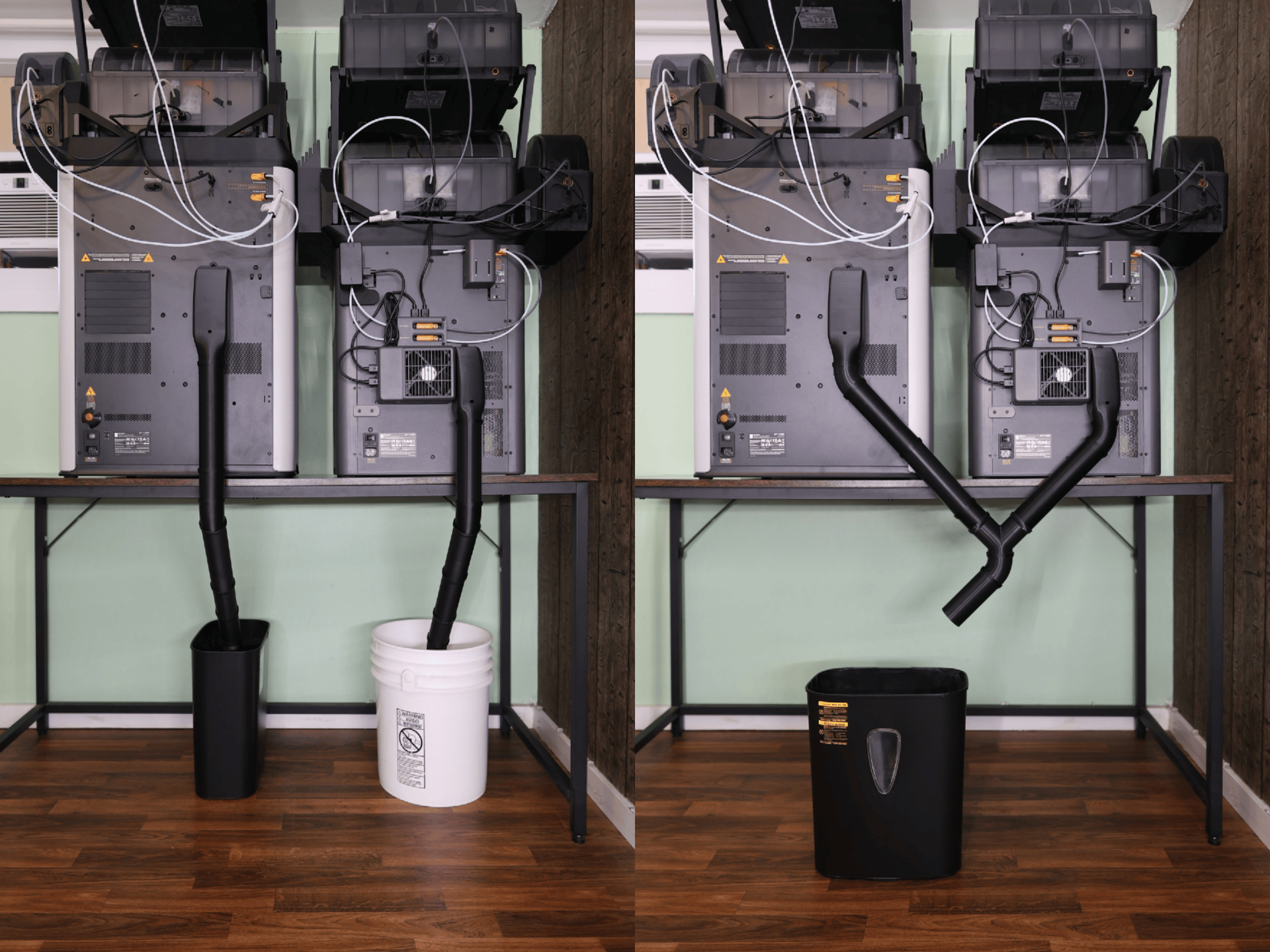 Purge Pipes - Modular Poop Chute System