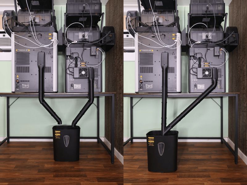 Purge Pipes - Modular Poop Chute System