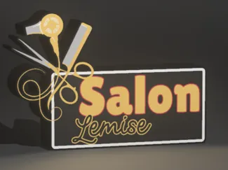 Hair salon/dresser bord nice to have in your salon