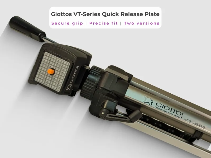 Giottos VT-Series Quick Release Plate