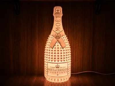 Moët & Chandon Champagne Lamp