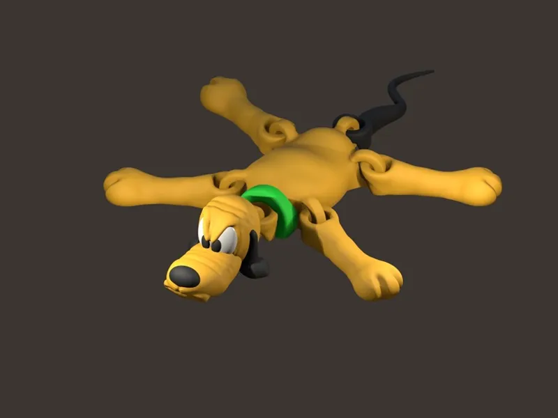 Articulated Flexi Pluto - No Support