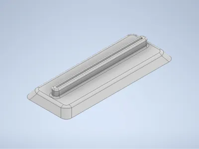 130mm x 2.2mm acrylic base