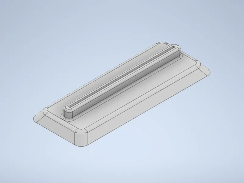 Base para acrilico de 130mm x 2.2mm