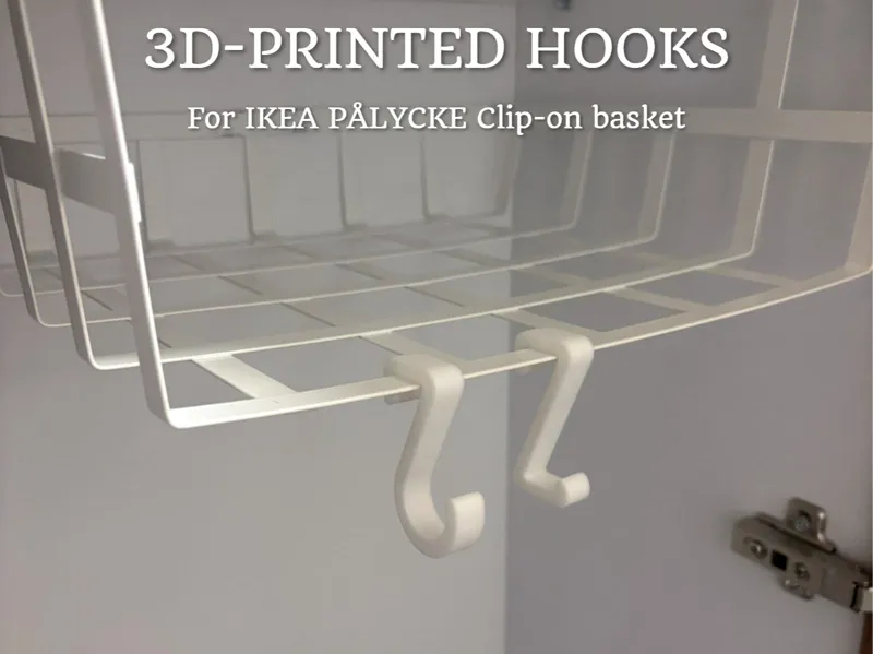 Hook for IKEA PÅLYCKE Basket
