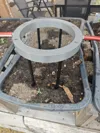 Modular Support Cage with Pass-Through for 4 Irrigation Nozzles