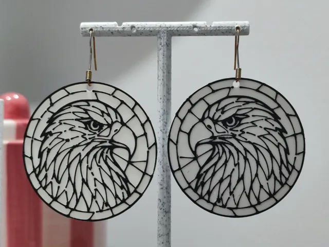 Aretes Mosaico Águila Imperial