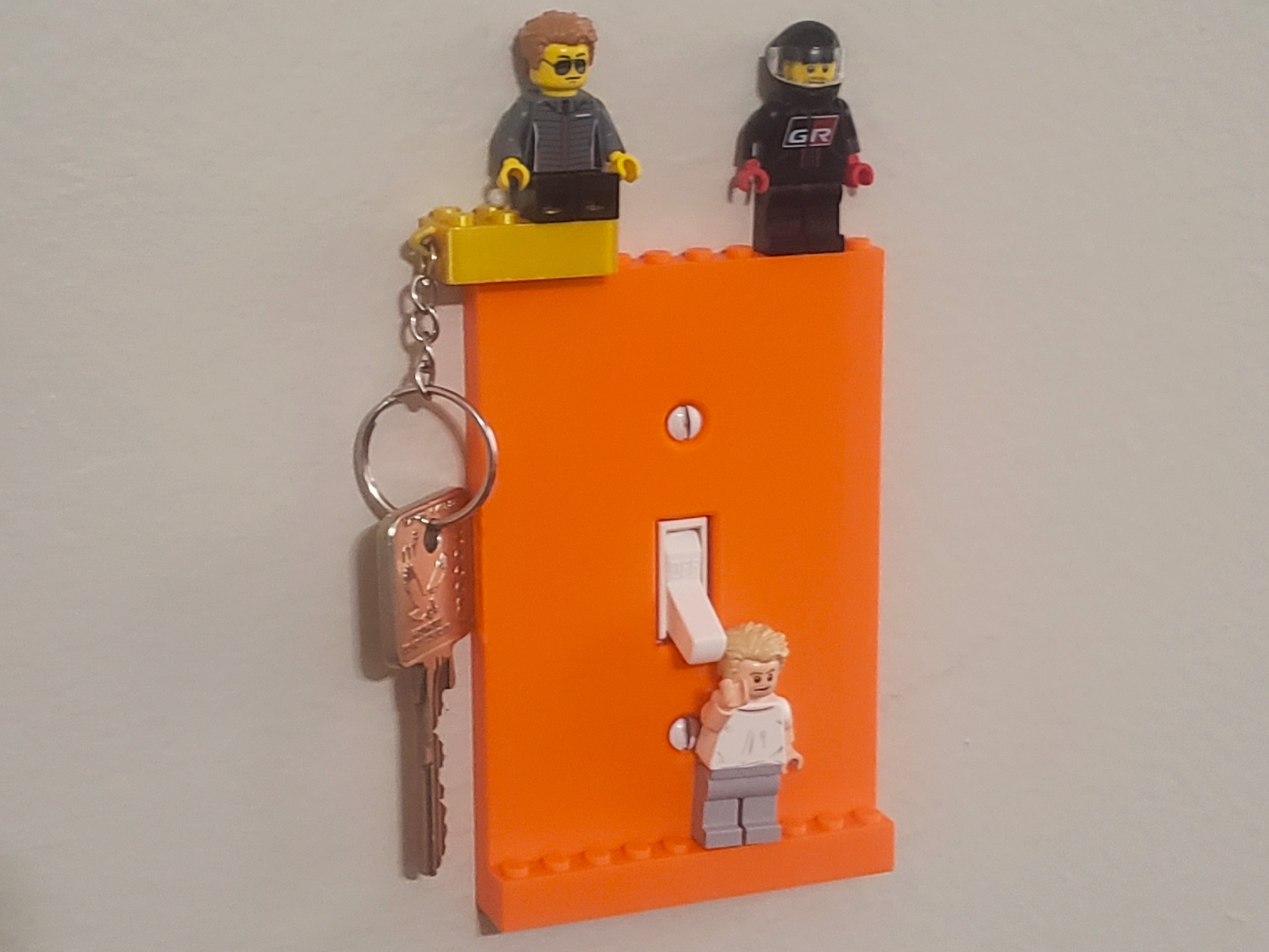 Block Brick Light Switch Wall Plate