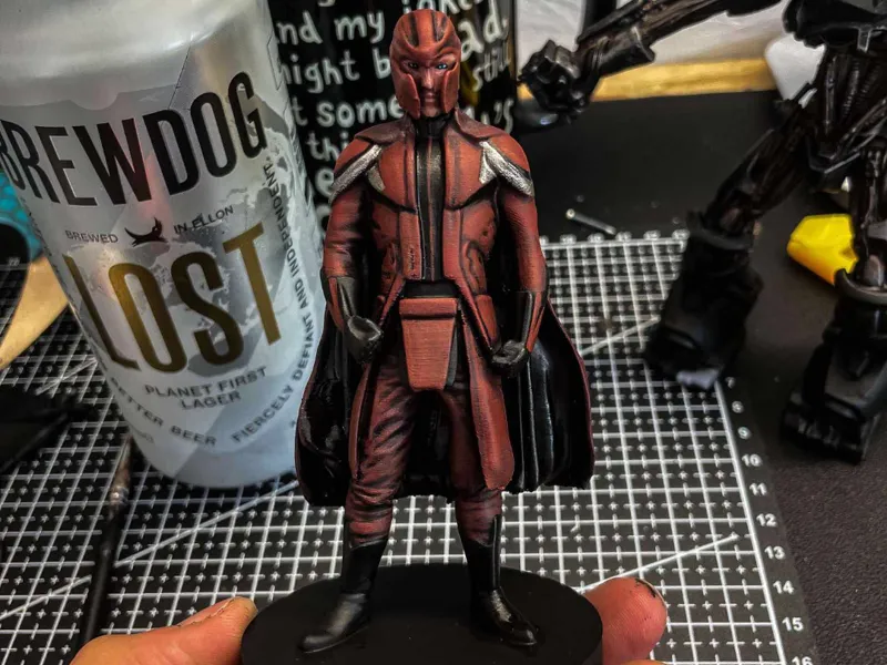 Magneto figurine