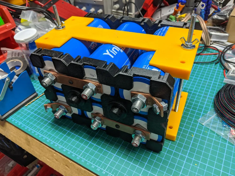 66160 Lithium Titanium Oxide Battery Pack Frame by OlefinMakes ...
