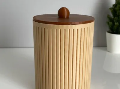 cotton storage - bathroom organizer